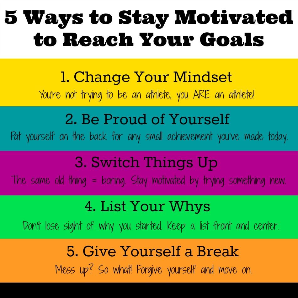 5 Ways to Stay Motivated to Reach Your Goals image