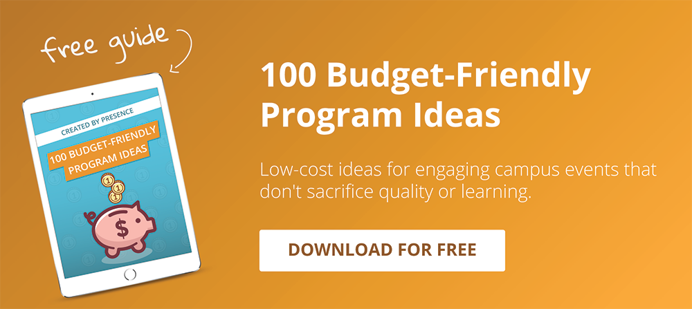 100 Budget-friendly program ideas - download for free now