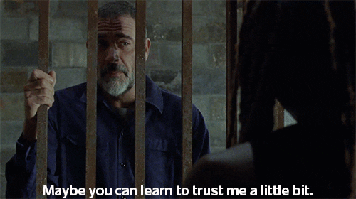 gif of a man saying 'maybe you can learn to trust me a little bit'
