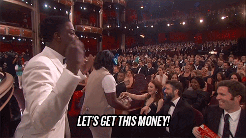 gif of a man saying 'let's get this money'