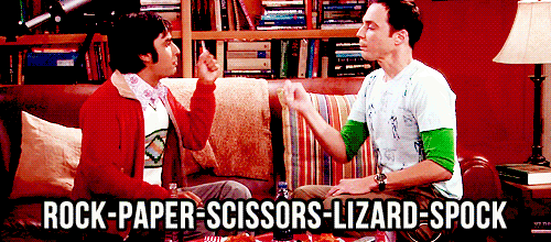rock paper scissors lizard spock