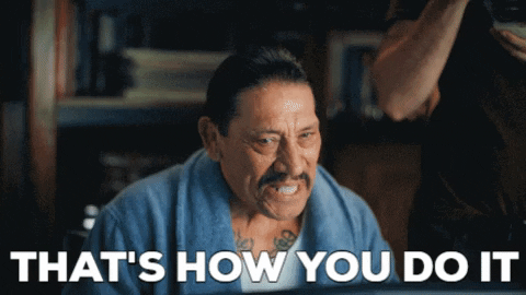 gif of a man saying 'that's how you do it'