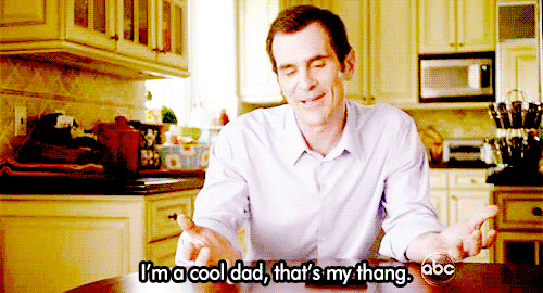 "I'm a cool day. That's my thang." Modern Family gif